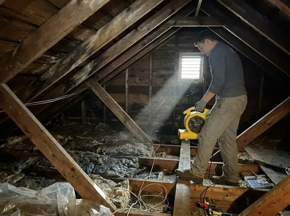 attic-water-damage-drying-proc-007 — frequently asked questions, Emergency Water Extraction & 24/7 Flood Response in Dupo, IL